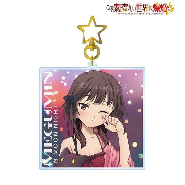 armabianca - Kono Subarashii Sekai ni Bakuen wo! Original Illustration Megumin Moon Night Ver. Big Acrylic Keychain - Good Game Anime