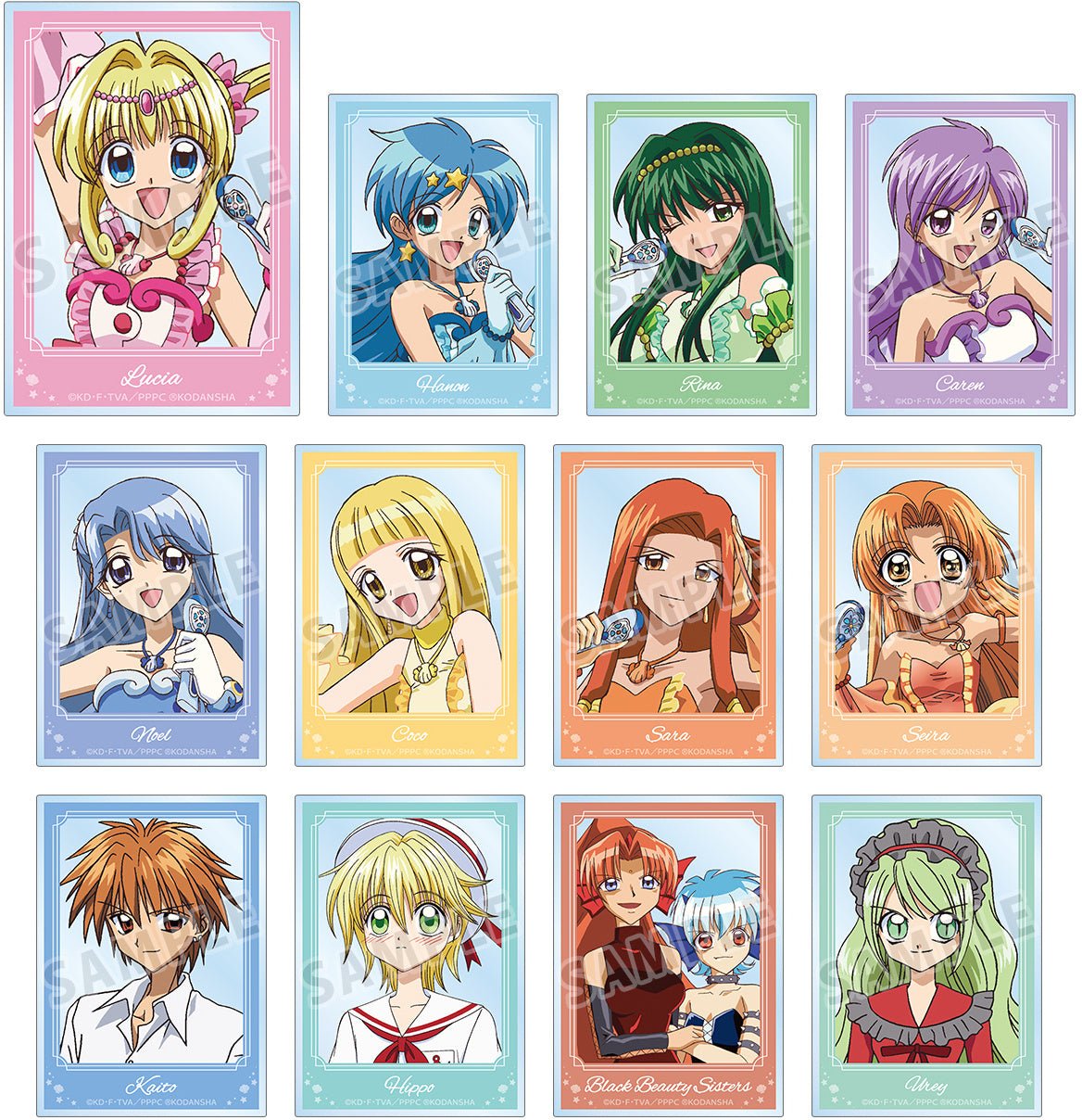 armabianca - Mermaid Melody Pichi Pichi Pitch: Trading Acrylic Card: 1 Random Pull - Good Game Anime