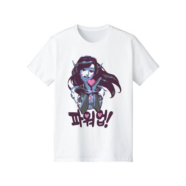 armabianca - Overwatch 2 D.Va T-shirt White - Good Game Anime