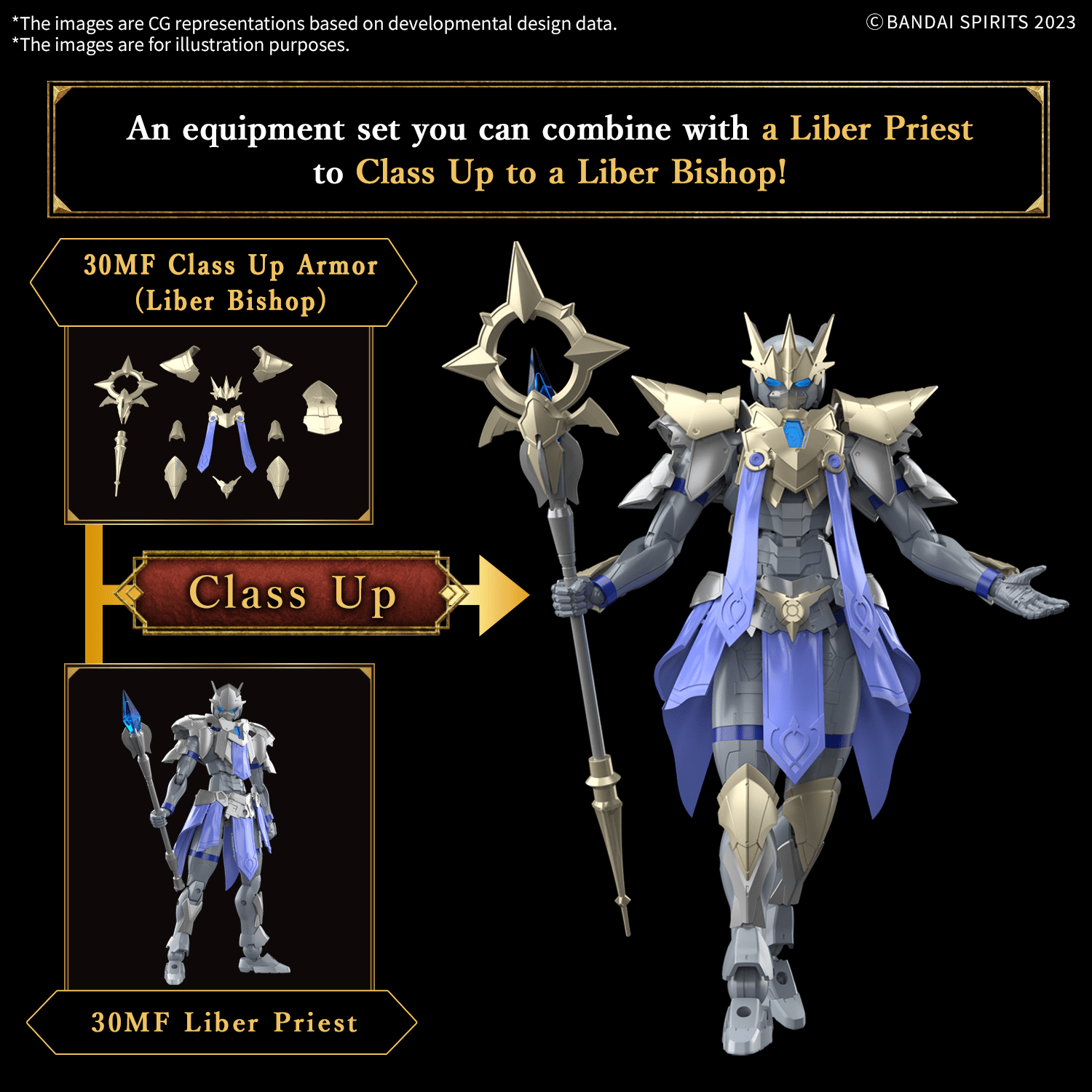 Bandai - 30MF Liber Bishop Model Kit - Good Game Anime