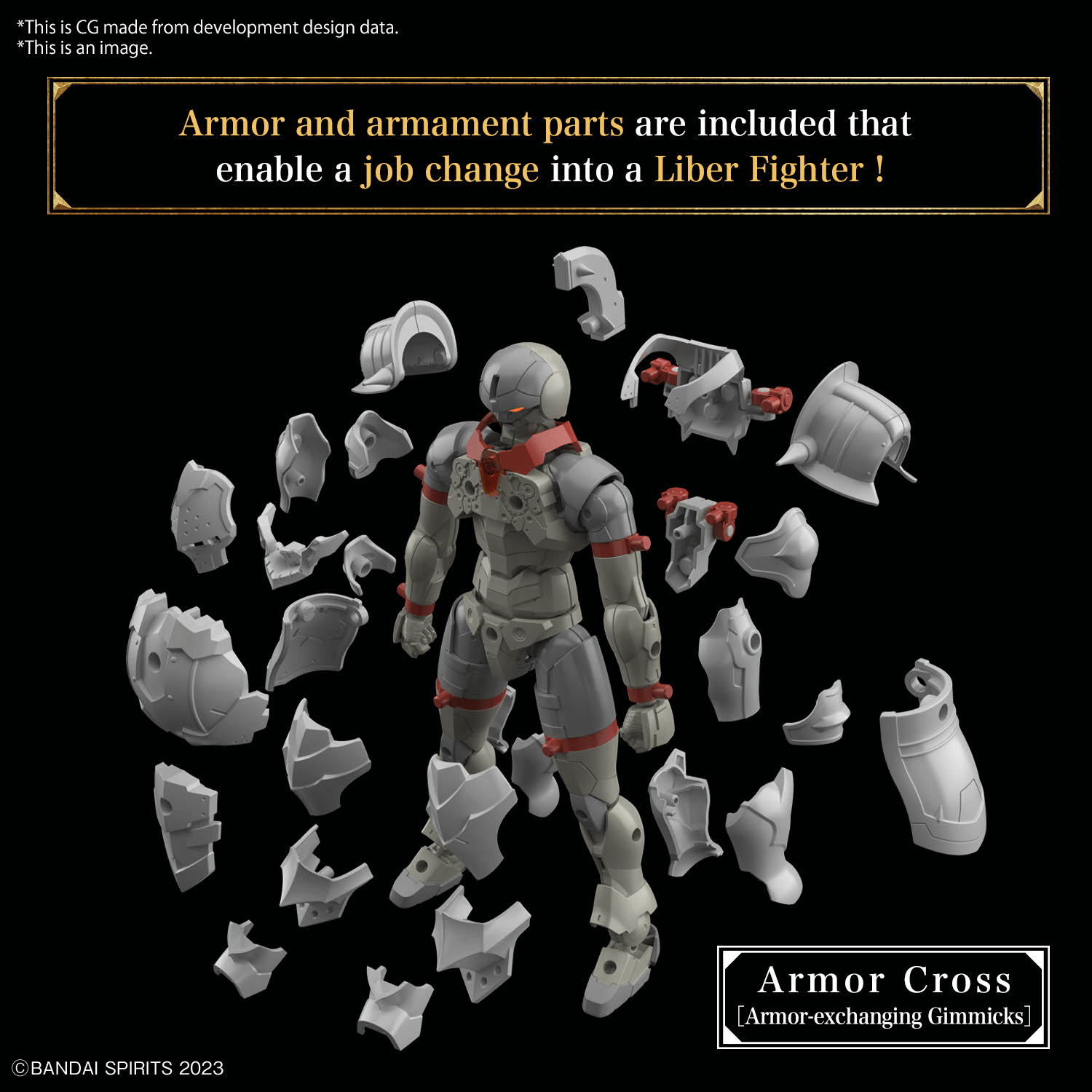 Bandai - 30MF Liber Warrior - Good Game Anime