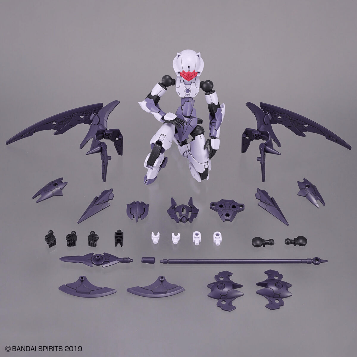 Bandai - 30MM 1/144 EXM - E7r Spinatia Reaper Type Model Kit - Good Game Anime