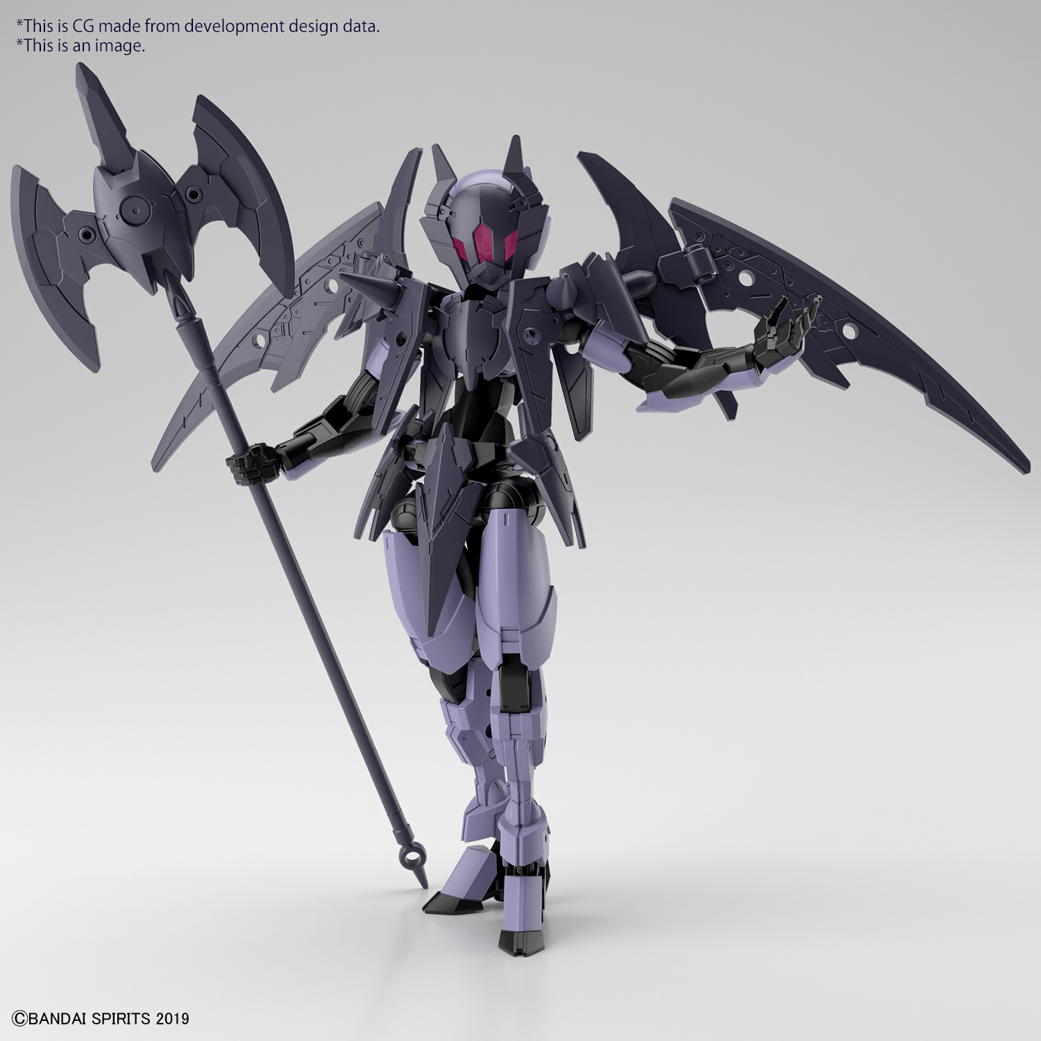 Bandai - 30MM 1/144 EXM - E7r Spinatia Reaper Type Model Kit - Good Game Anime