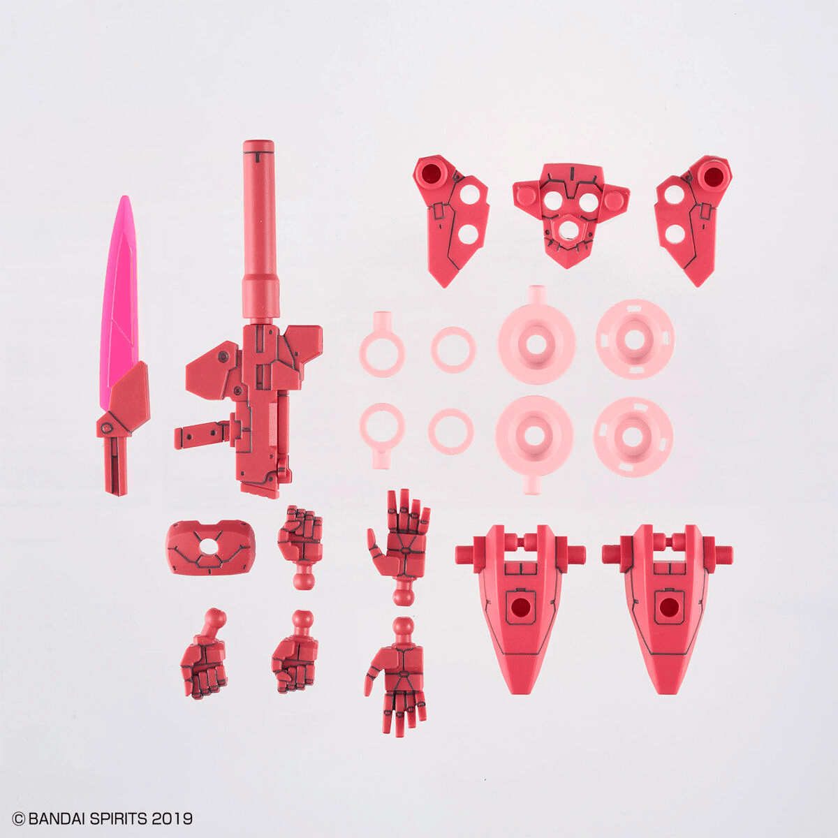 Bandai - 30MM 1/144 EXM - H15A Acerby (Type - A) Model Kit - Good Game Anime