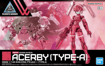 Bandai - 30MM 1/144 EXM - H15A Acerby (Type - A) Model Kit - Good Game Anime