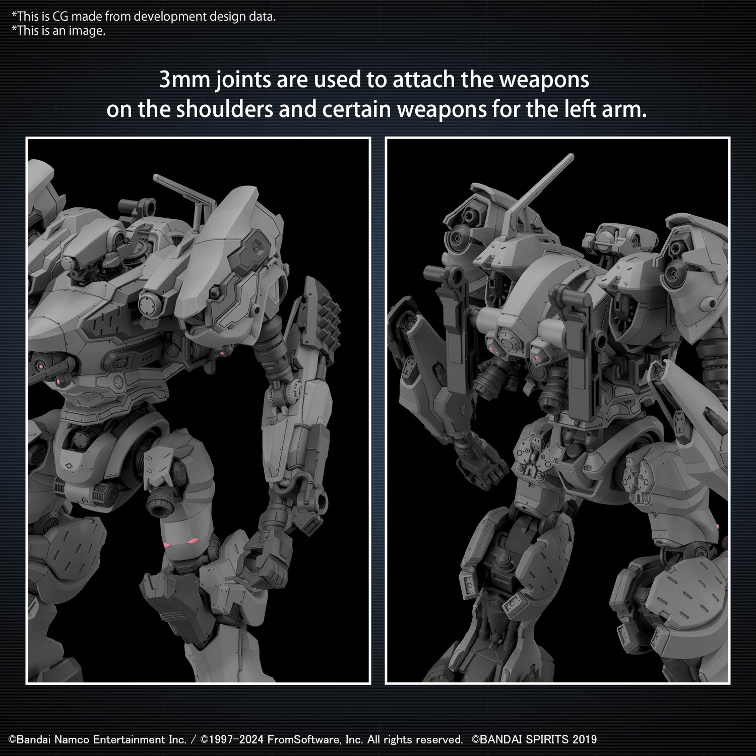 Bandai - 30MM Armored Core Ⅵ Fires Of Rubicon RaD CC - 2000 Orbiter - Good Game Anime