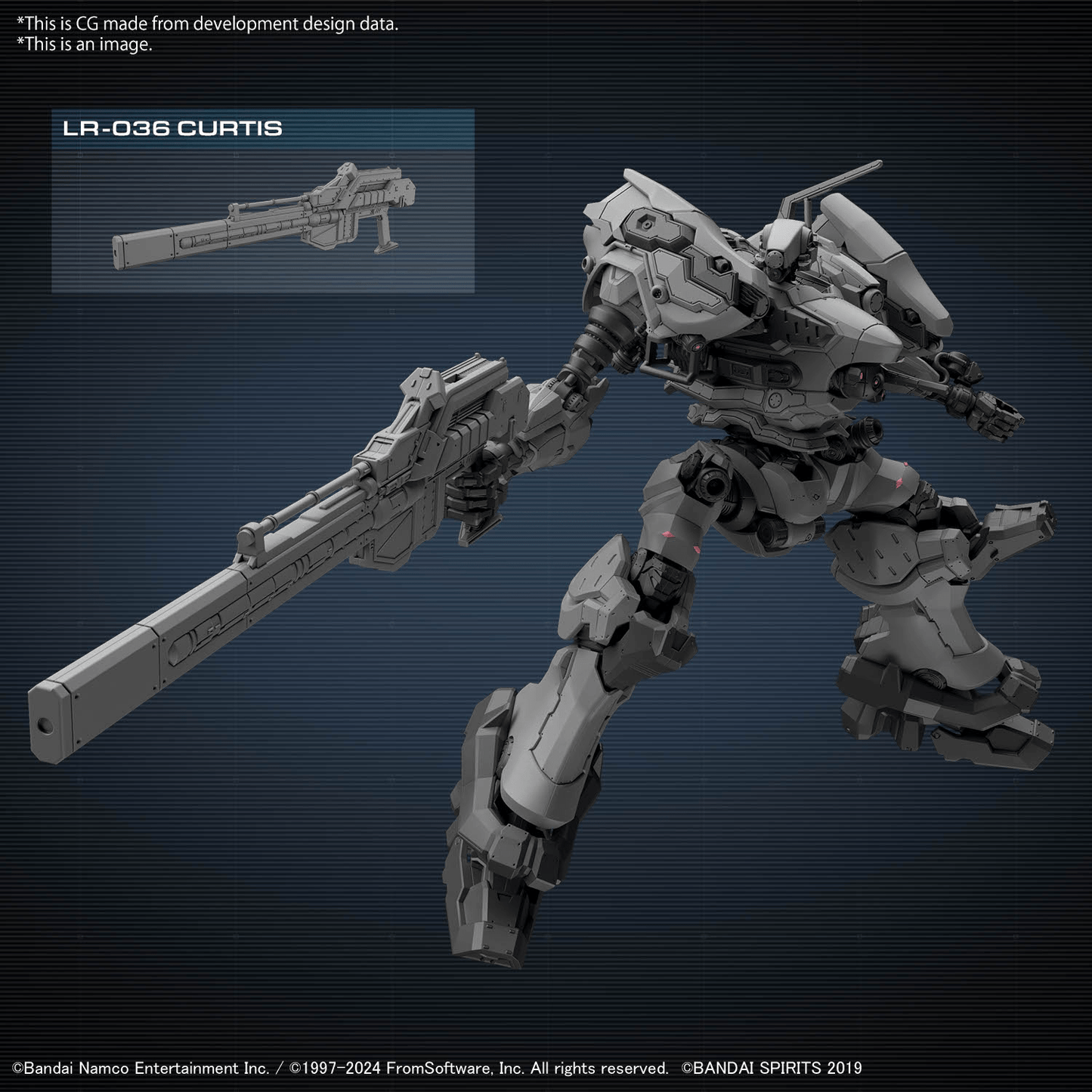 Bandai - 30MM Armored Core Ⅵ Fires Of Rubicon RaD CC - 2000 Orbiter - Good Game Anime