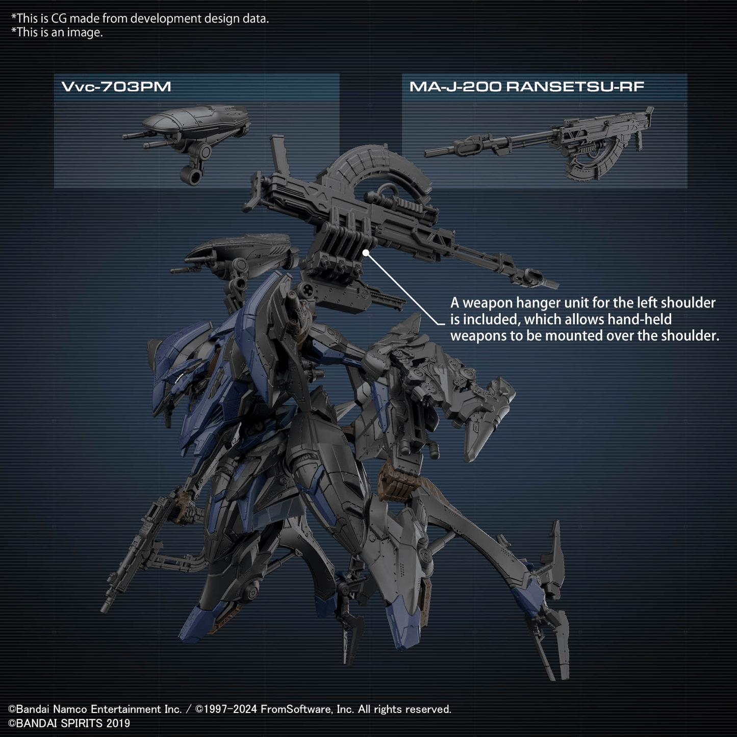 Bandai - 30MM Armored Core Ⅵ Fires Of Rubicon Schneider Nachtreiher/40E Steel Haze - Good Game Anime