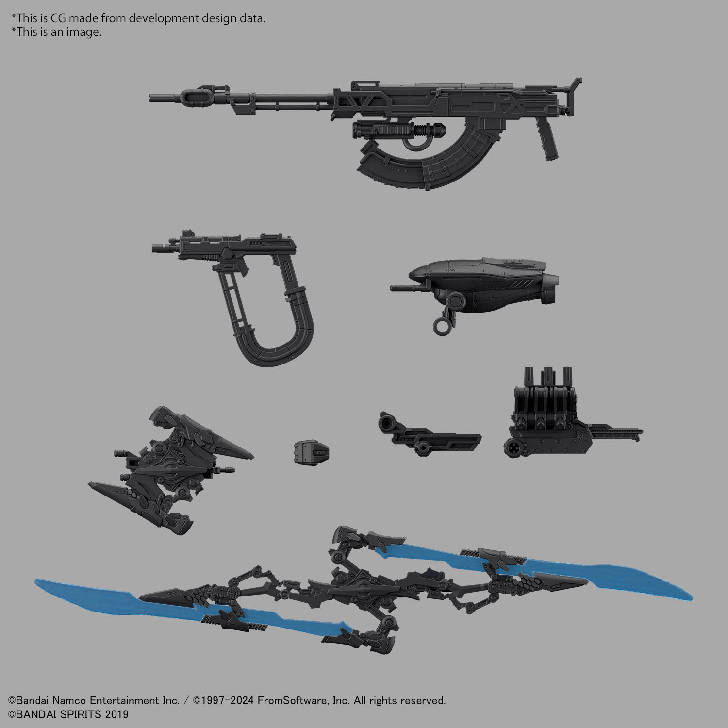 Bandai - 30MM Armored Core Ⅵ Fires Of Rubicon Schneider Nachtreiher/40E Steel Haze - Good Game Anime