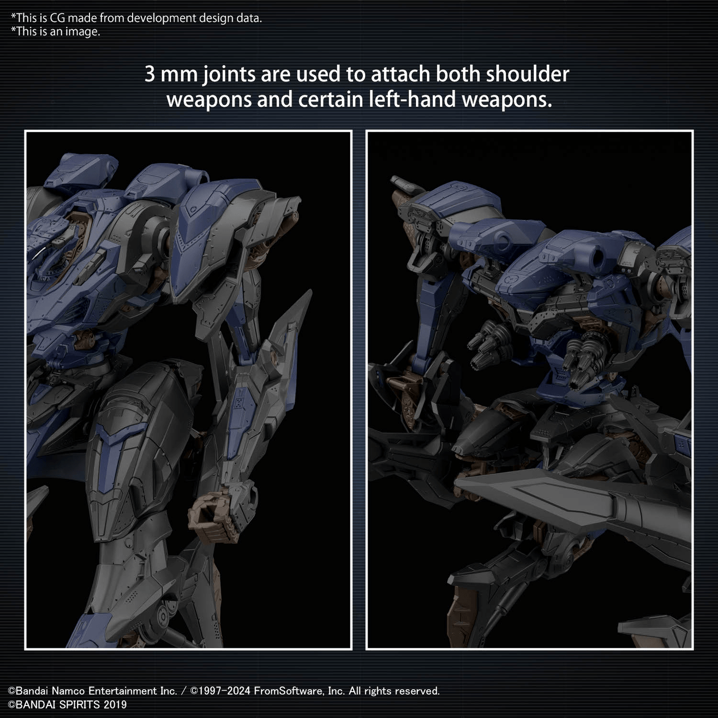 Bandai - 30MM Armored Core Ⅵ Fires Of Rubicon Schneider Nachtreiher/40E Steel Haze - Good Game Anime