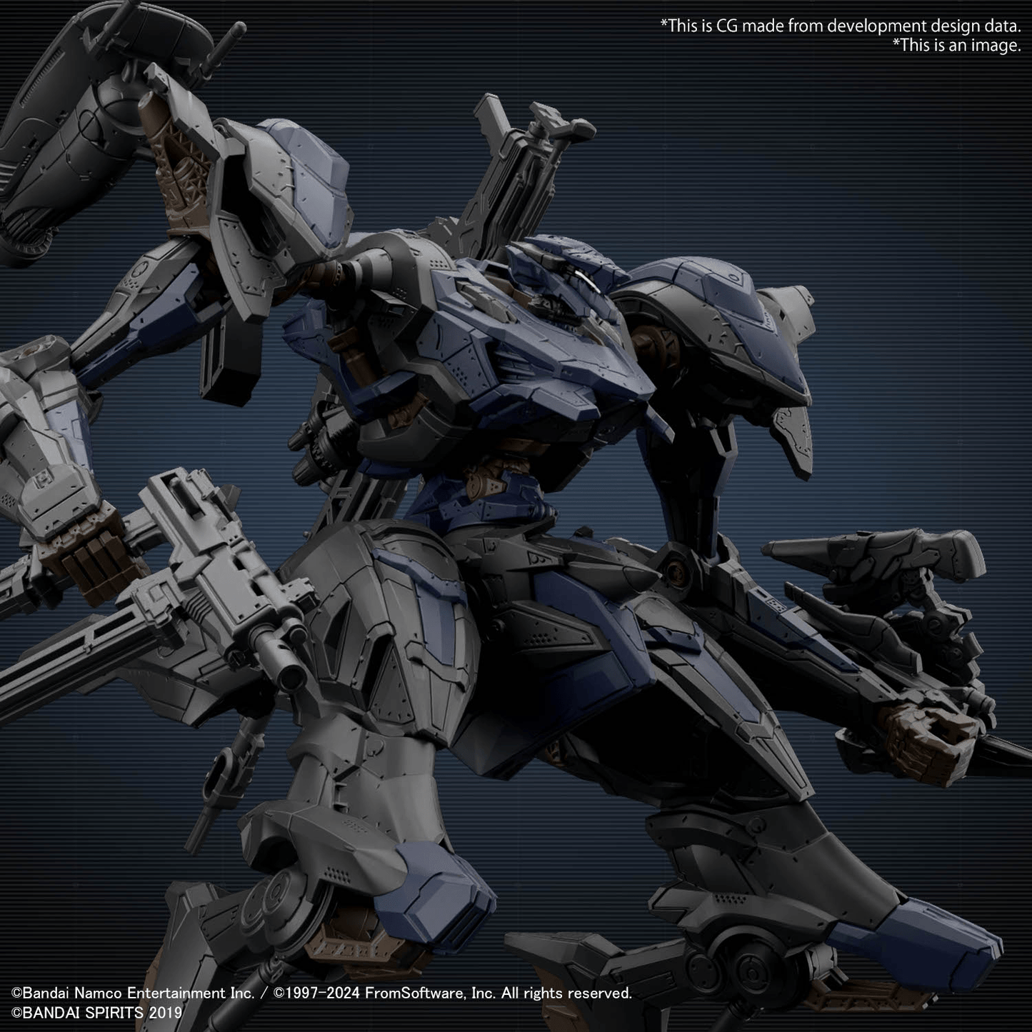 Bandai - 30MM Armored Core Ⅵ Fires Of Rubicon Schneider Nachtreiher/40E Steel Haze - Good Game Anime