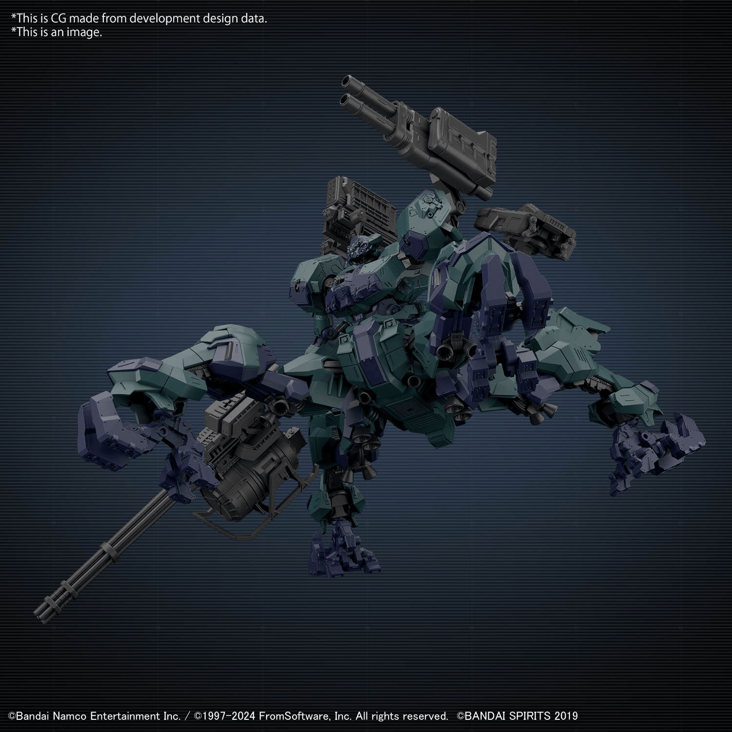 Bandai - 30MM Armored Core VI Fires of Rubicon Balam Industries BD - 011 Melander Liger Tail - Good Game Anime