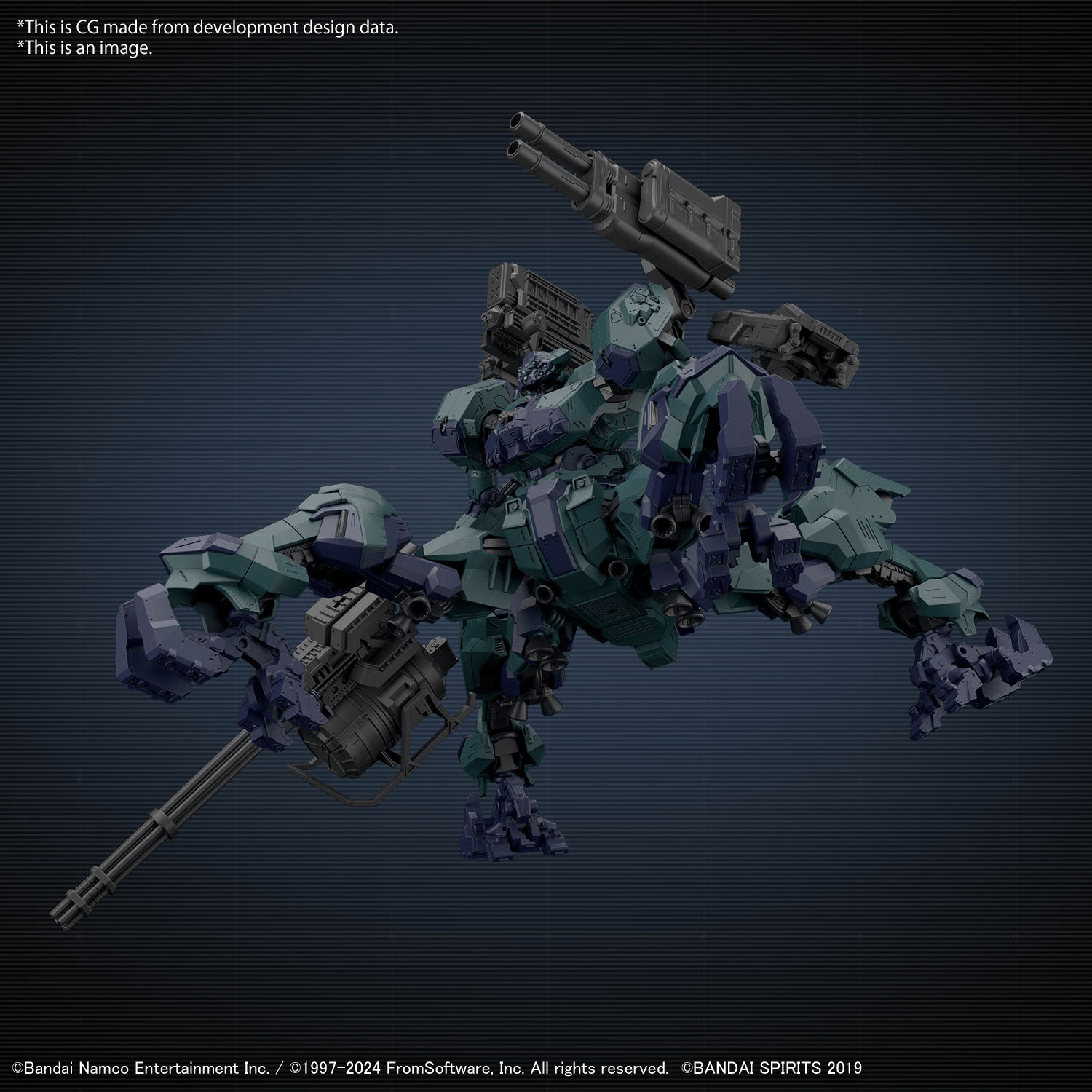 Bandai - 30MM Armored Core VI Fires of Rubicon Balam Industries BD - 011 Melander Liger Tail - Good Game Anime