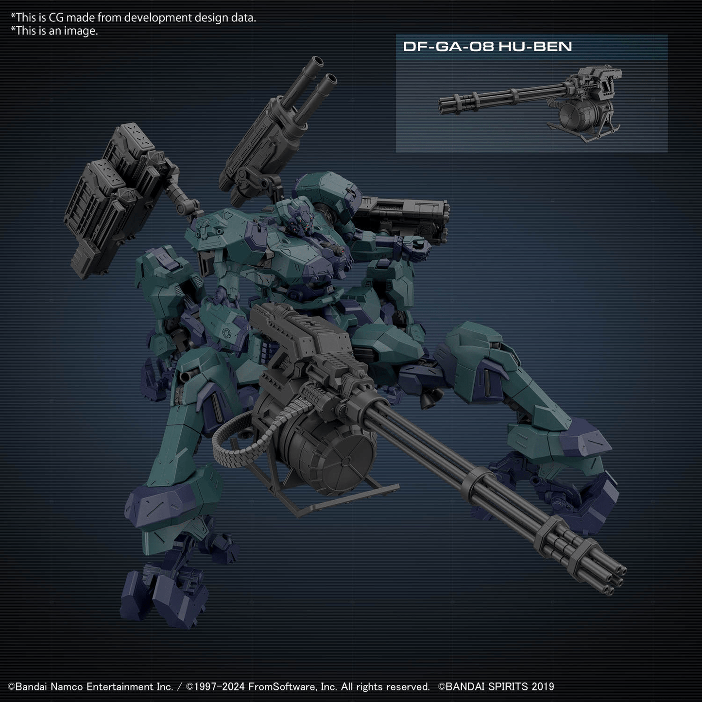 Bandai - 30MM Armored Core VI Fires of Rubicon Balam Industries BD - 011 Melander Liger Tail - Good Game Anime