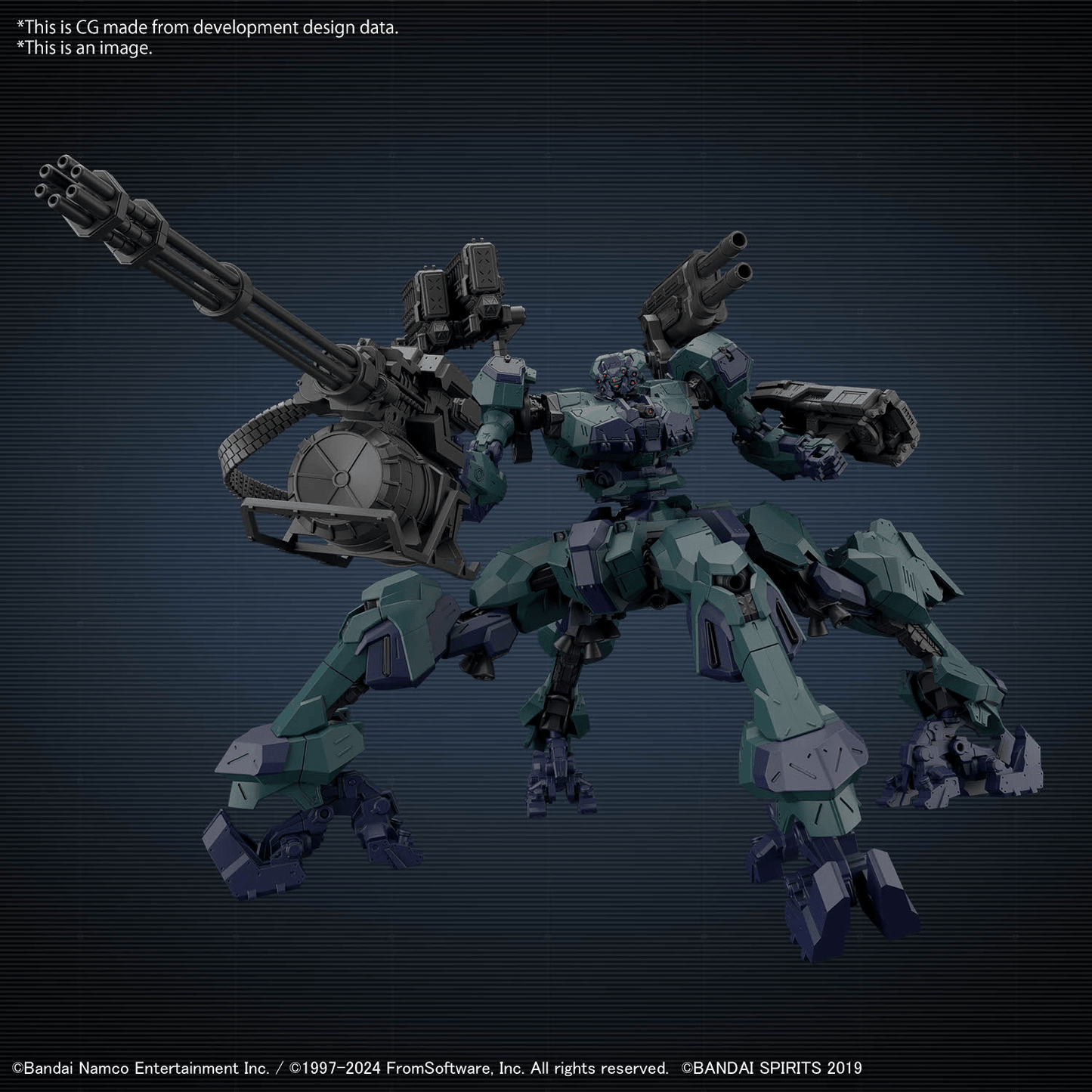Bandai - 30MM Armored Core VI Fires of Rubicon Balam Industries BD - 011 Melander Liger Tail - Good Game Anime