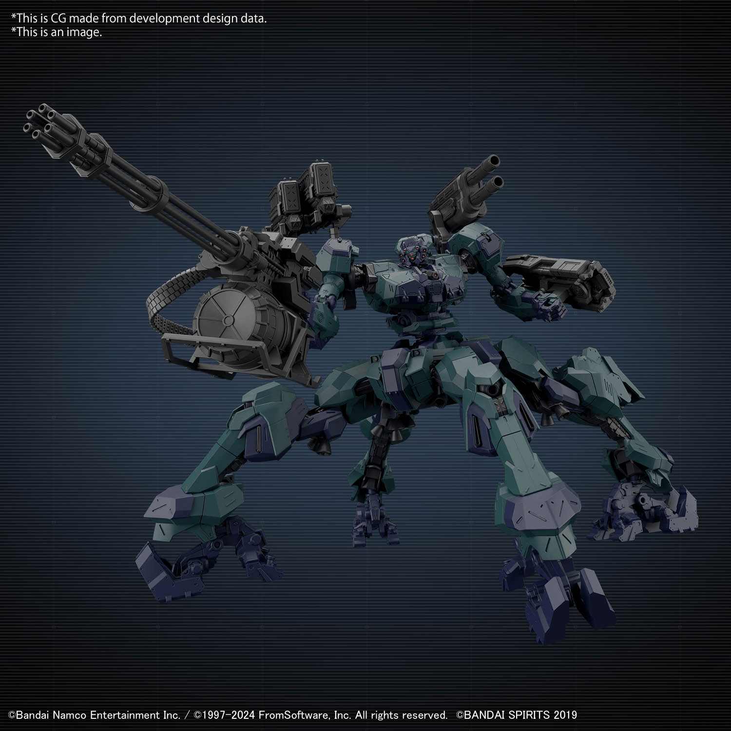 Bandai - 30MM Armored Core VI Fires of Rubicon Balam Industries BD - 011 Melander Liger Tail - Good Game Anime