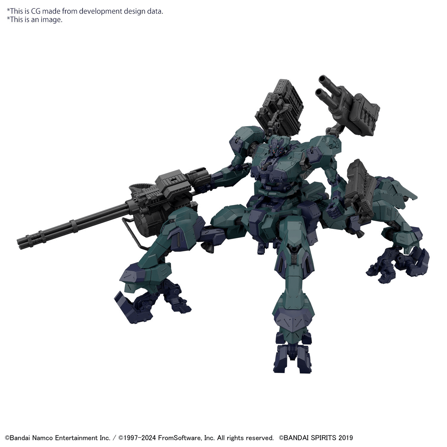 Bandai - 30MM Armored Core VI Fires of Rubicon Balam Industries BD - 011 Melander Liger Tail - Good Game Anime