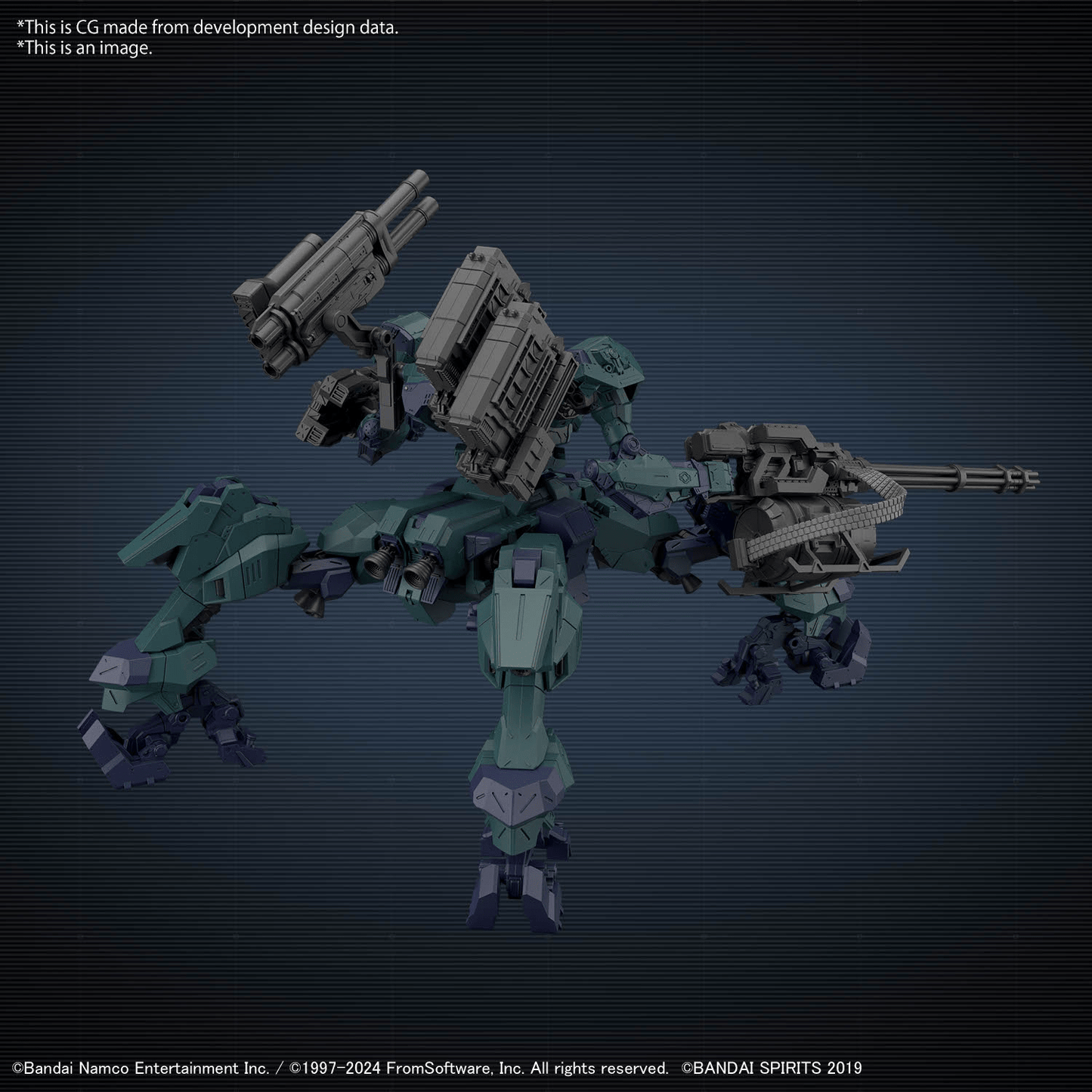Bandai - 30MM Armored Core VI Fires of Rubicon Balam Industries BD - 011 Melander Liger Tail - Good Game Anime