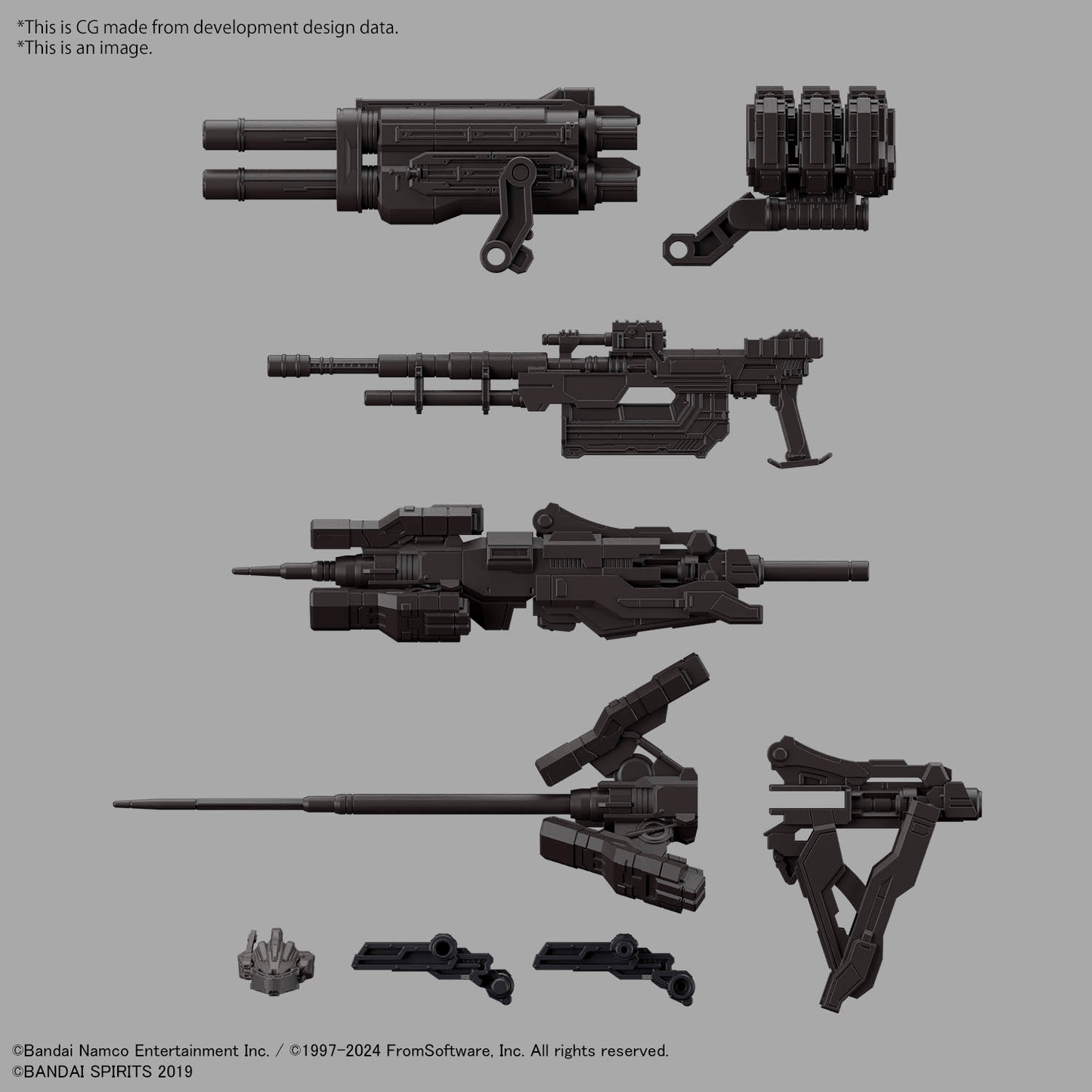 Bandai - 30MM Ⅵ FIRES OF RUBICON RaD CC-2000 ORBITER NIGHTFALL (ARMORED CORE) - Good Game Anime