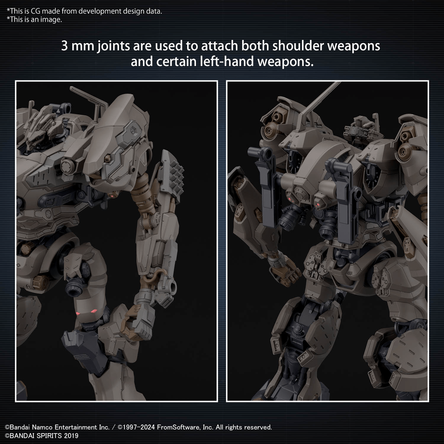 Bandai - 30MM Ⅵ FIRES OF RUBICON RaD CC-2000 ORBITER NIGHTFALL (ARMORED CORE) - Good Game Anime