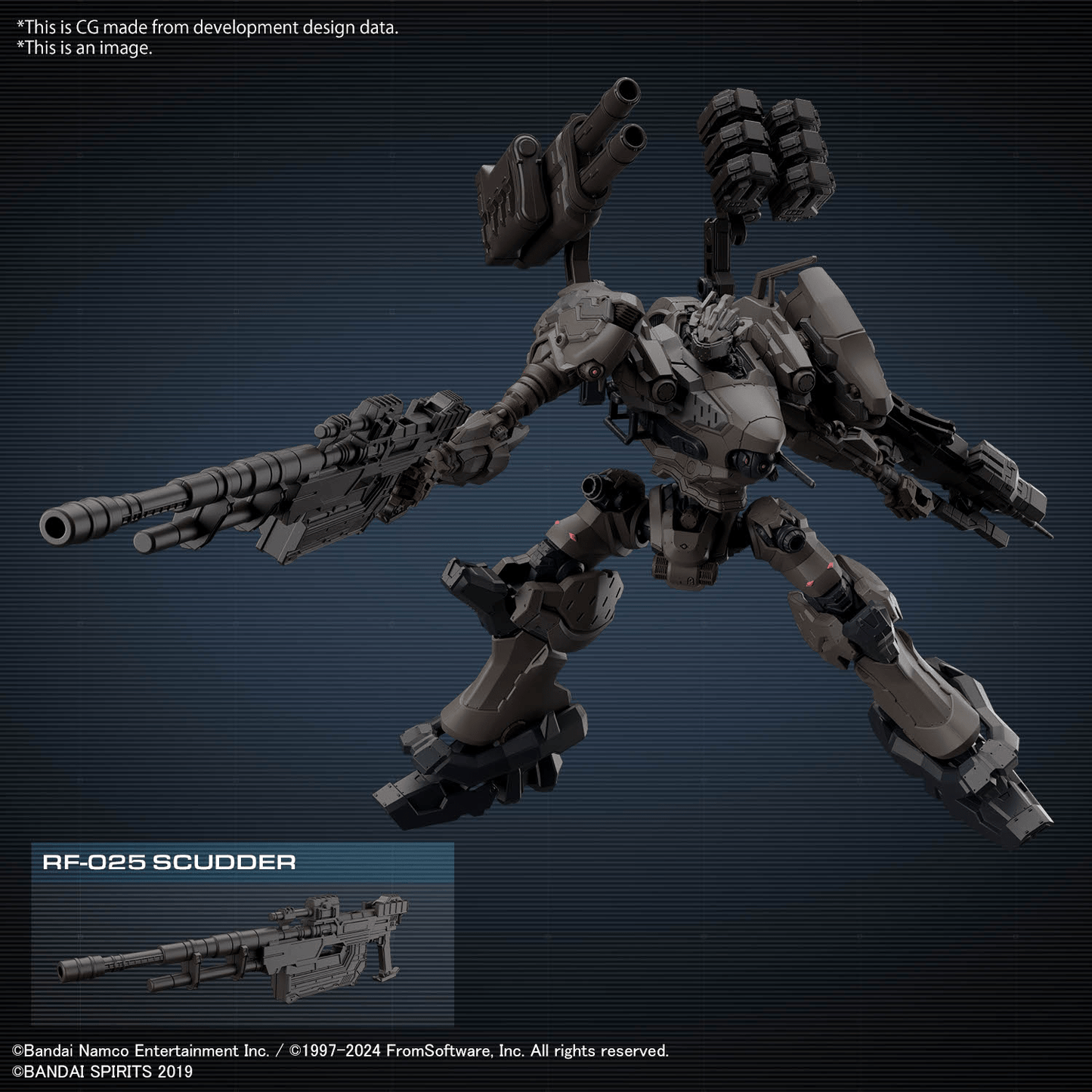 Bandai - 30MM Ⅵ FIRES OF RUBICON RaD CC-2000 ORBITER NIGHTFALL (ARMORED CORE) - Good Game Anime