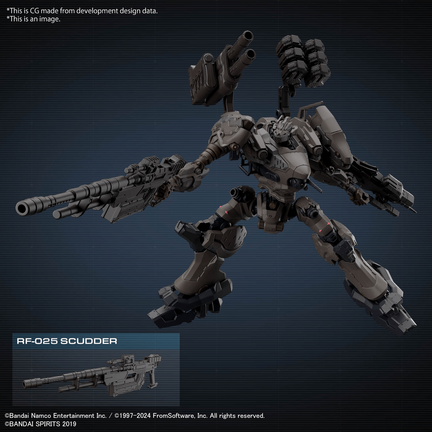 Bandai - 30MM Ⅵ FIRES OF RUBICON RaD CC-2000 ORBITER NIGHTFALL (ARMORED CORE) - Good Game Anime