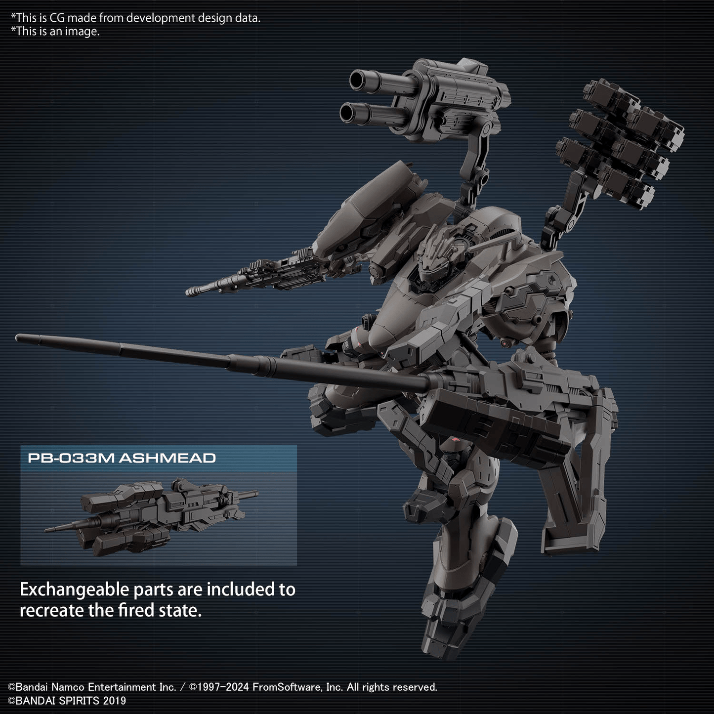 Bandai - 30MM Ⅵ FIRES OF RUBICON RaD CC-2000 ORBITER NIGHTFALL (ARMORED CORE) - Good Game Anime