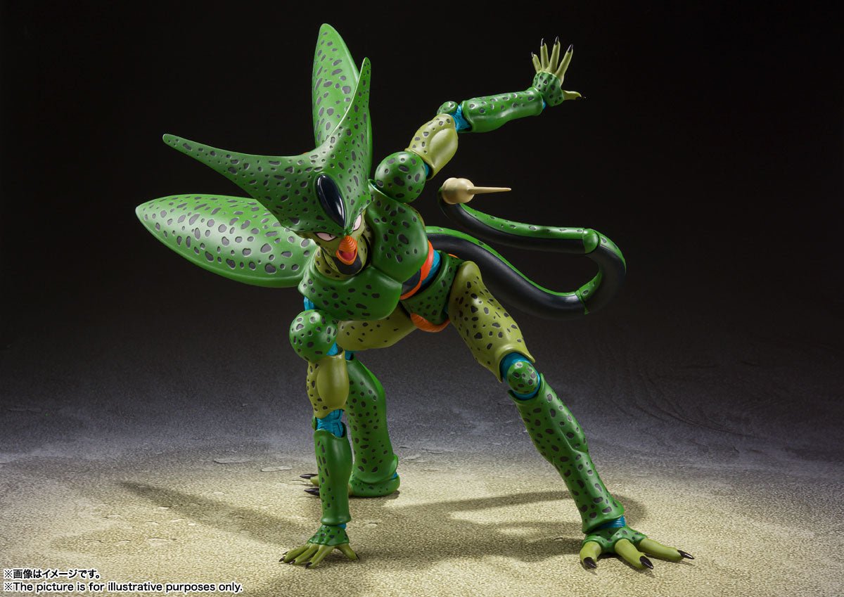Bandai - Dragon Ball Z S.H.Figuarts Cell (First Form) - Good Game Anime