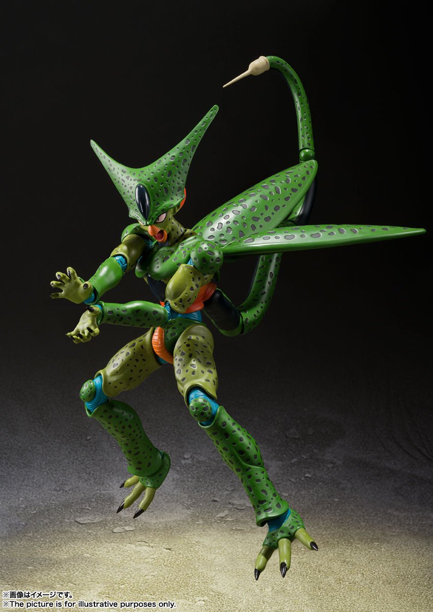 Bandai - Dragon Ball Z S.H.Figuarts Cell (First Form) - Good Game Anime