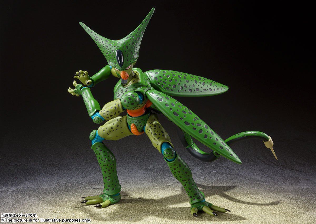 Bandai - Dragon Ball Z S.H.Figuarts Cell (First Form) - Good Game Anime