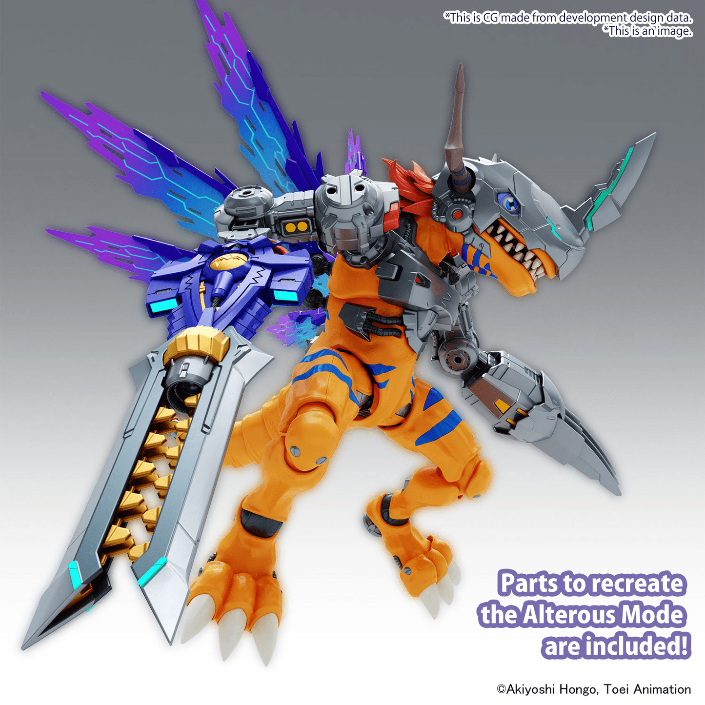 Bandai - Figure-rise Standard Amplified METALGREYMON VACCINE (Digimon) - Good Game Anime