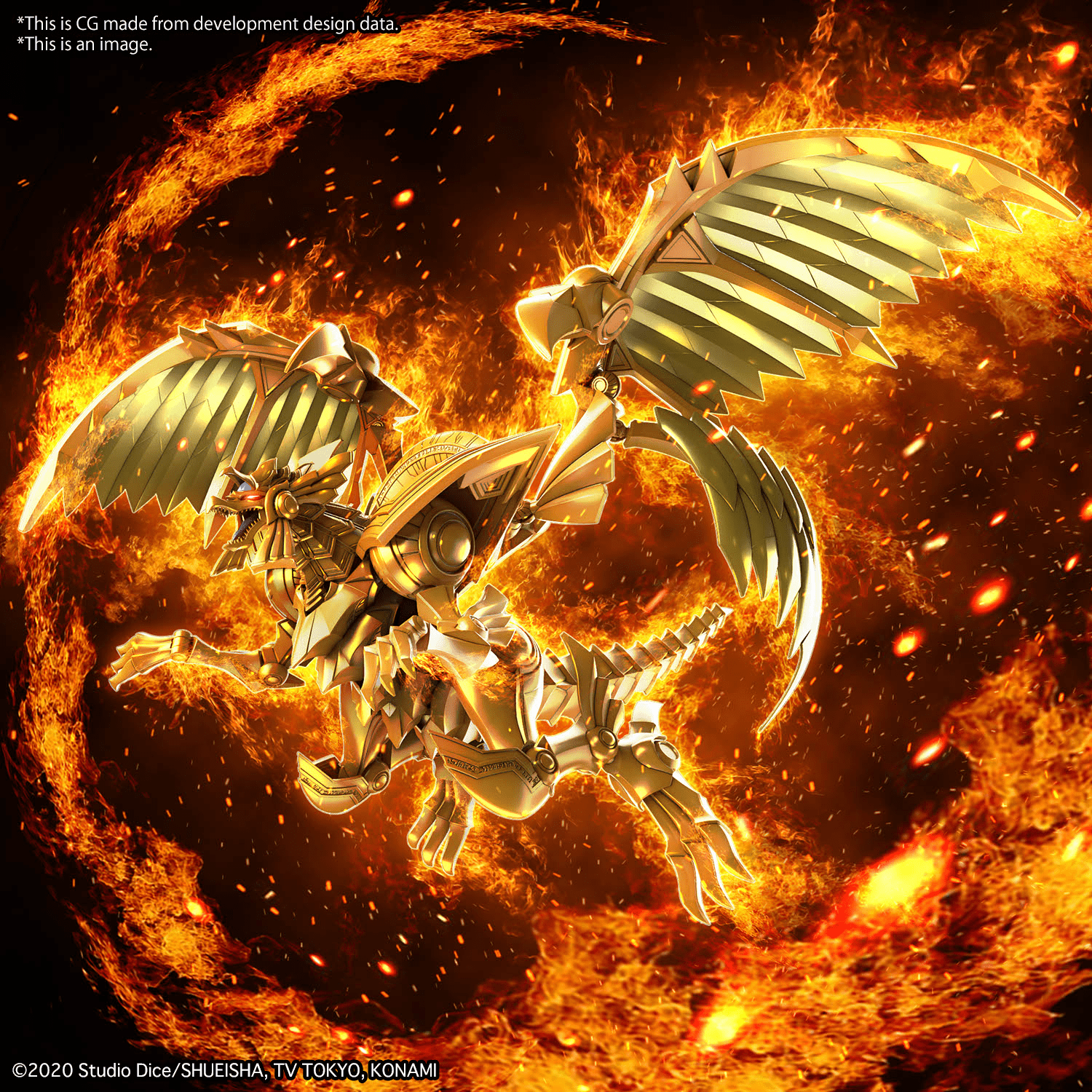 Bandai - Figure - rise Standard Amplified The Winged Dragon of Ra (Yu - Gi - Oh!) - Good Game Anime