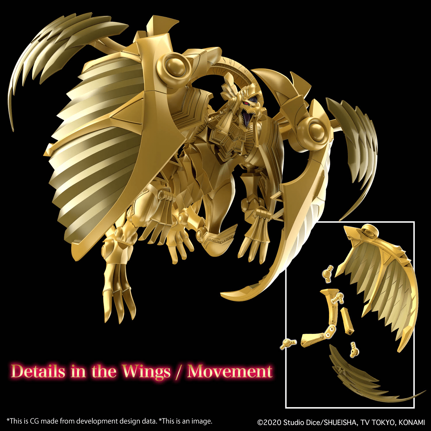 Bandai - Figure - rise Standard Amplified The Winged Dragon of Ra (Yu - Gi - Oh!) - Good Game Anime