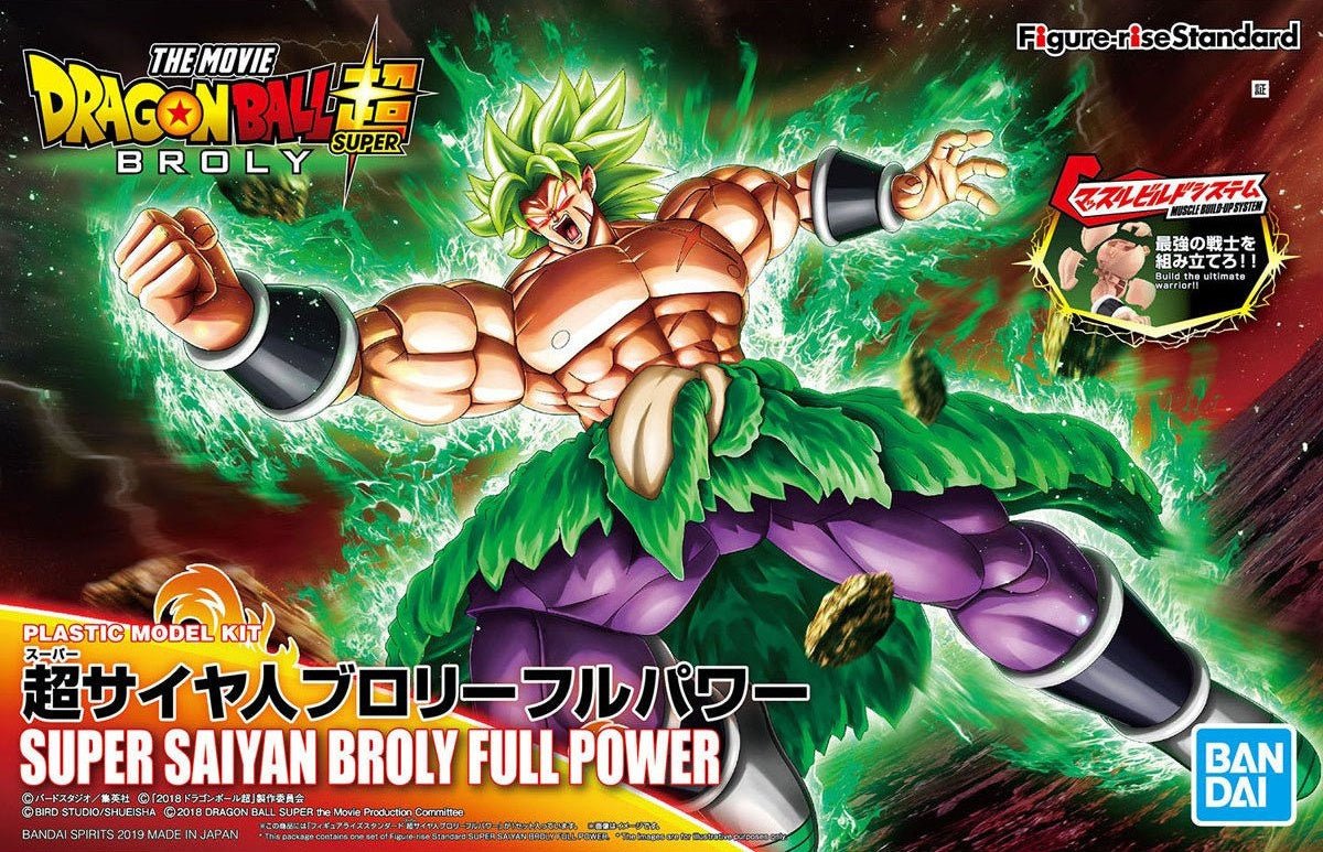 Bandai - Figure - rise Standard SUPER SAIYAN BROLY FULLPOWER (Dragon Ball Series) - Good Game Anime