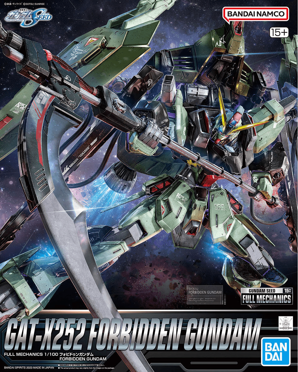 Bandai - FULL MECHANICS 1/100 Forbidden Gundam - Good Game Anime