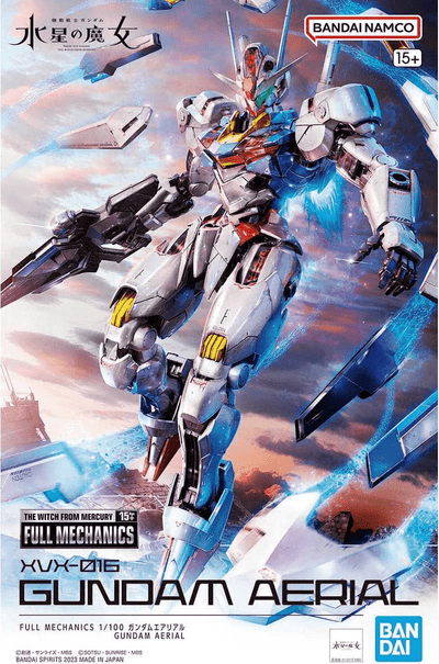 Bandai - Full Mechanics 1/100 Gundam Aerial (Mobile Suit Gundam: The Witch from Mercury) - Good Game Anime