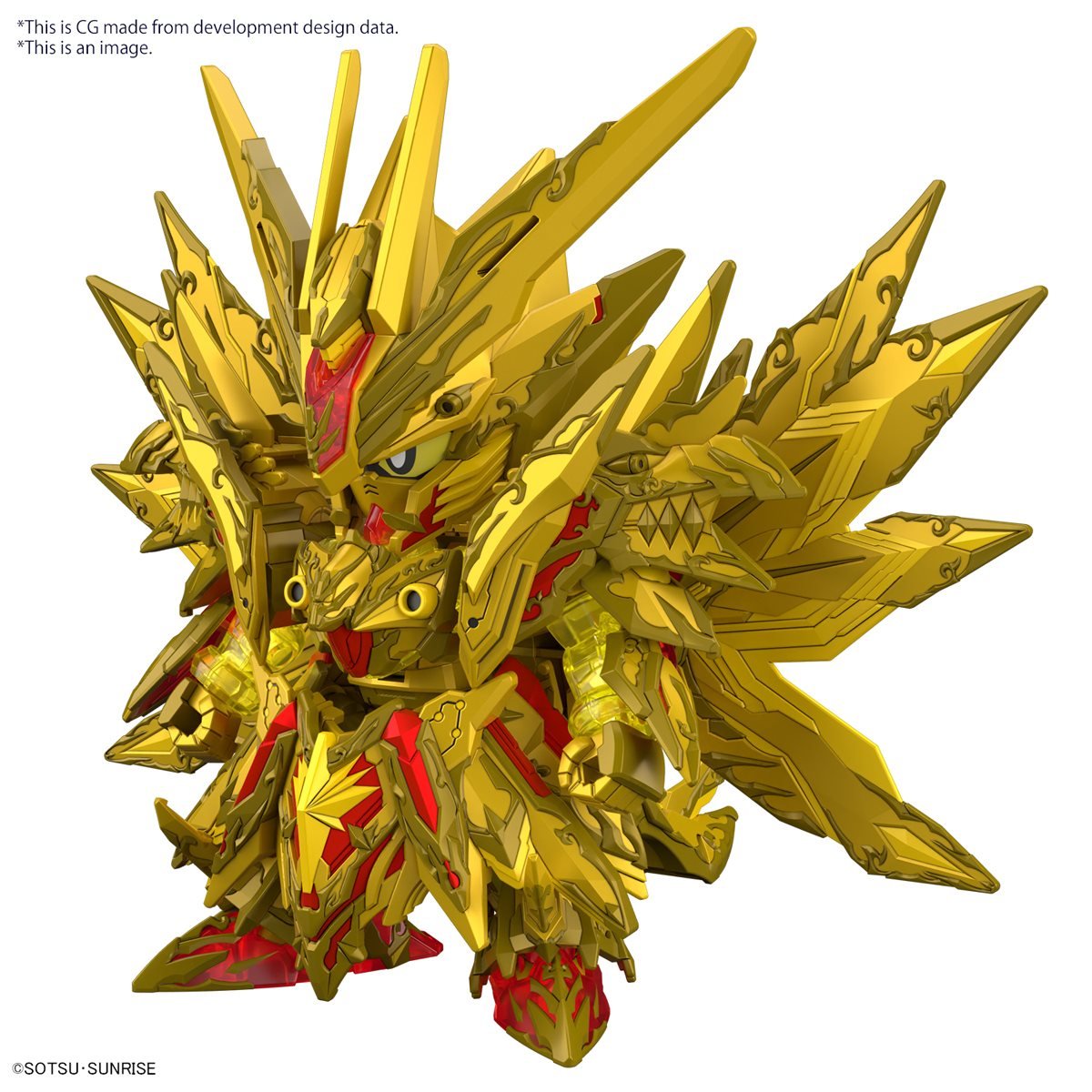 Bandai - Gundam SDW Heroes Superior Strike Freedom Dragon Model Kit - Good Game Anime