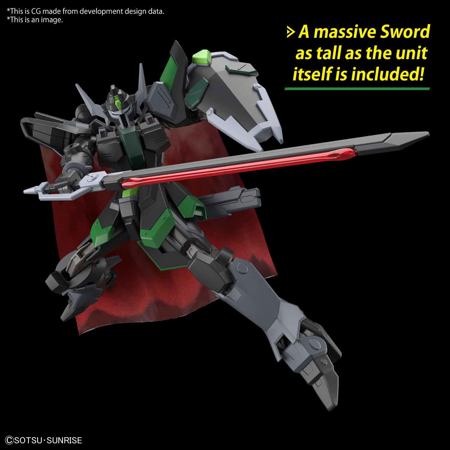 Bandai - HG 1/144 BLACK KNIGHT SQUAD Rud - ro.A (GRIFFIN ARBALEST CUSTOM) - Good Game Anime