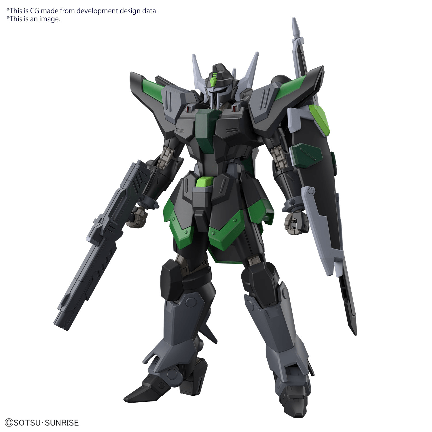Bandai - HG 1/144 BLACK KNIGHT SQUAD Rud - ro.A (GRIFFIN ARBALEST CUSTOM) - Good Game Anime