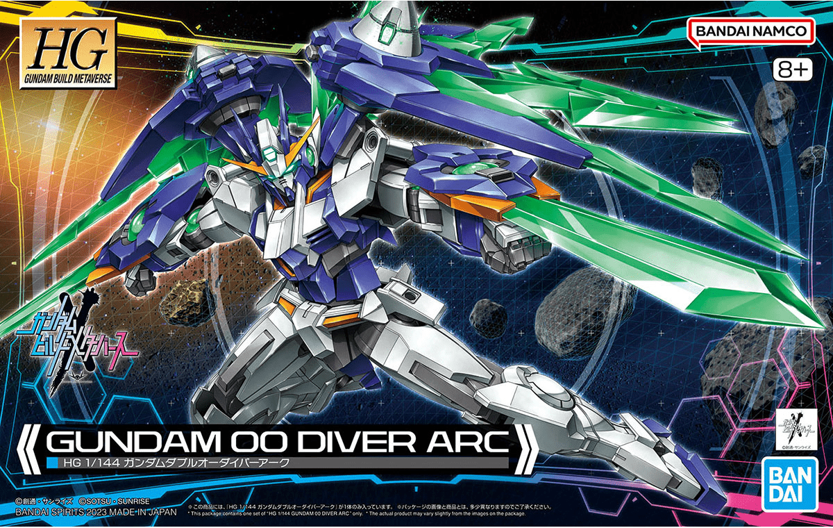 Bandai - HG 1/144 GUNDAM 00 DIVER ARC - Good Game Anime