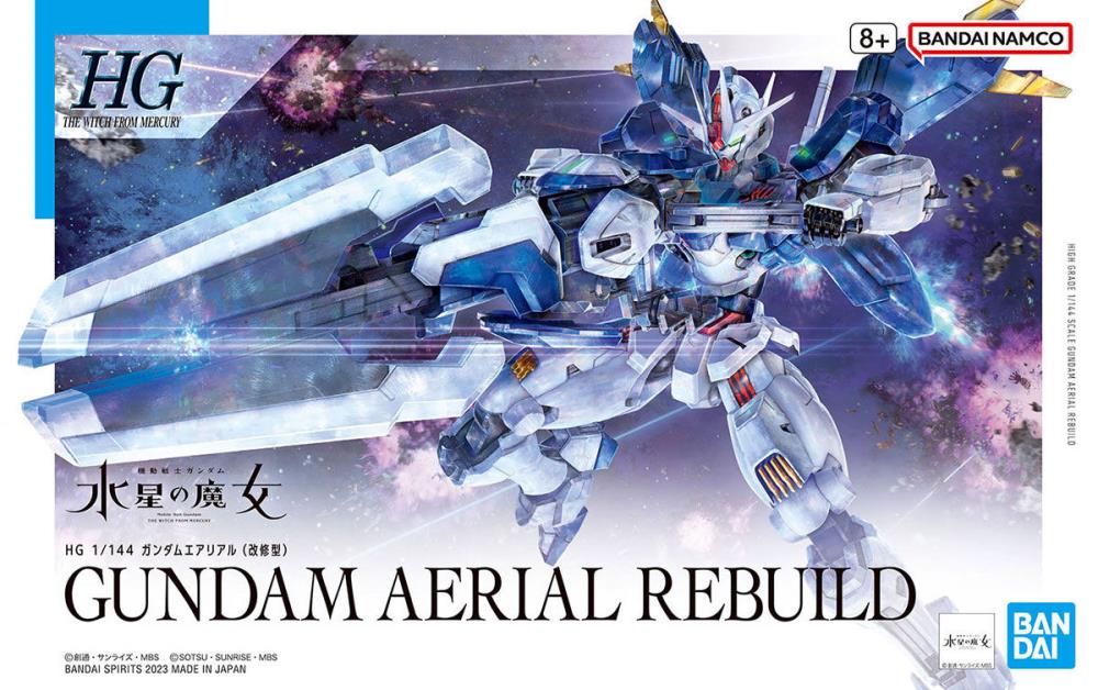 Bandai - HG 1/144 Gundam Aerial Rebuild (Mobile Suit Gundam: The Witch From Mercury) - Good Game Anime