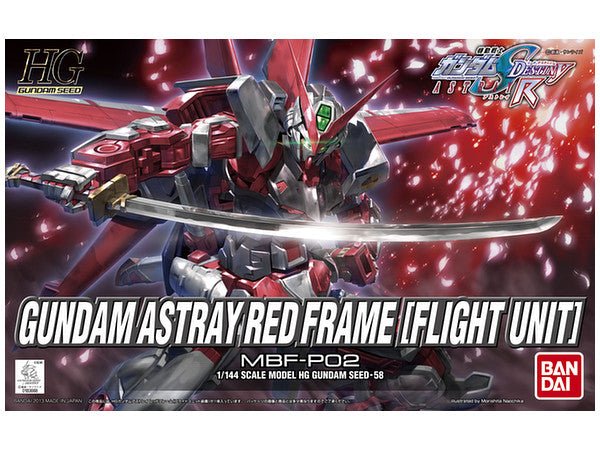 Bandai - HG 1/144 Gundam Astray Red Frame (Flight Unit) - Good Game Anime