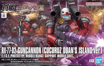 Bandai - HG 1/144 Gundam RX - 77 - 02 Guncannon (Cucuruz Doan's Island Ver.) - Good Game Anime