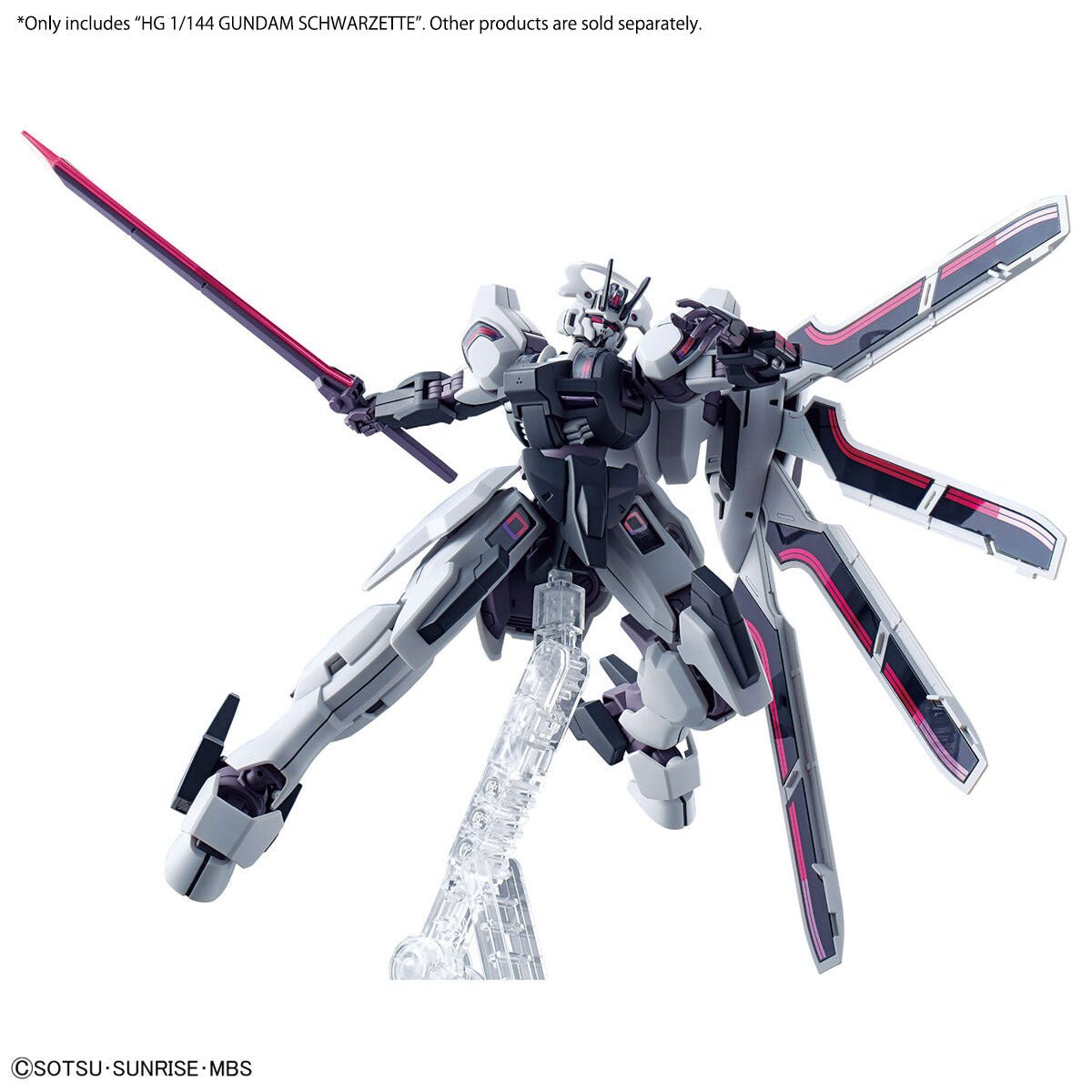 Bandai - HG 1/144 Gundam Schwarzette (Mobile Suit Gundam: The Witch from Mercury) - Good Game Anime