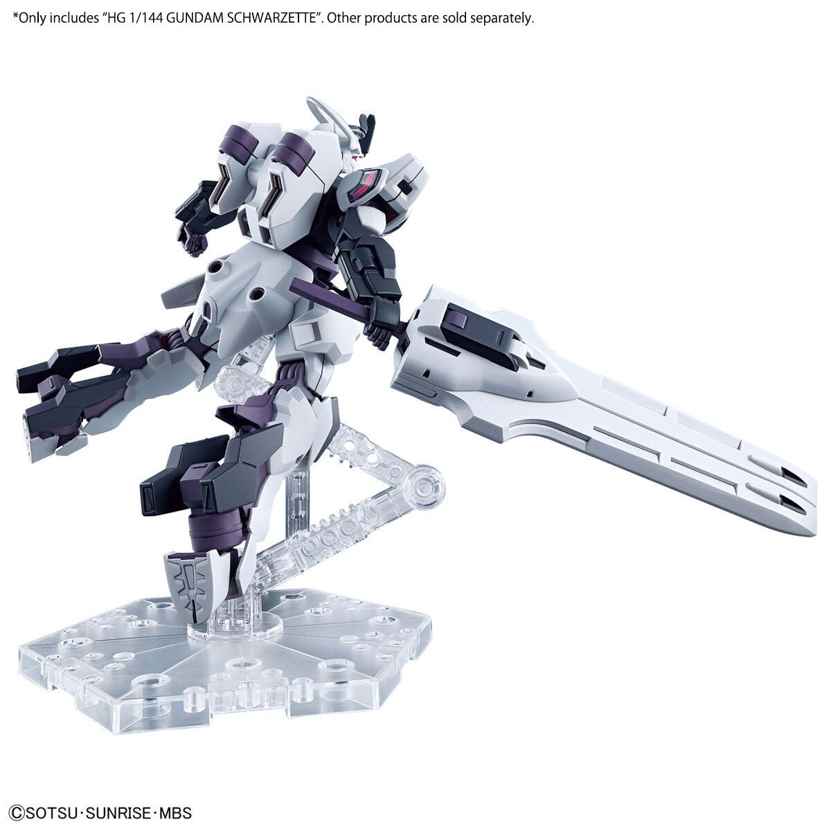 Bandai - HG 1/144 Gundam Schwarzette (Mobile Suit Gundam: The Witch from Mercury) - Good Game Anime