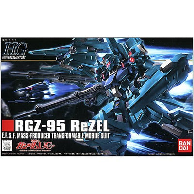 Bandai - HG 1:144 Gundam Unicorn RGZ-95 ReZEL Model Kit - Good Game Anime