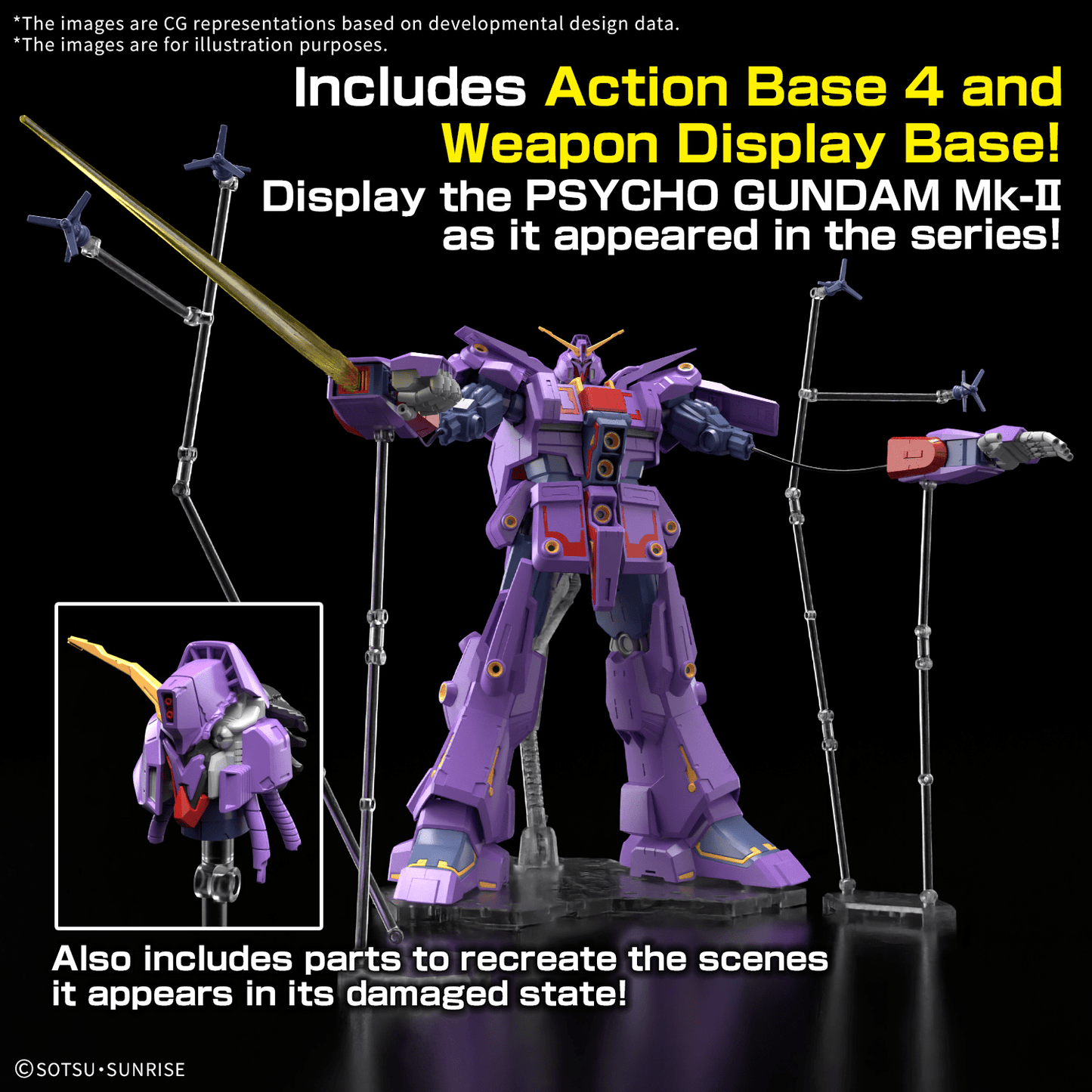 Bandai - HG 1/144 Psycho Gundam Mk - Ⅱ - Good Game Anime