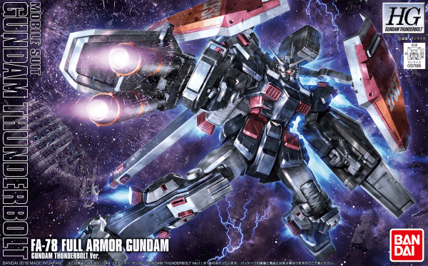 Bandai - HGTB 1/144 Full Armor Gundam (Gundam Thunderbolt Anime Color Ver) - Good Game Anime