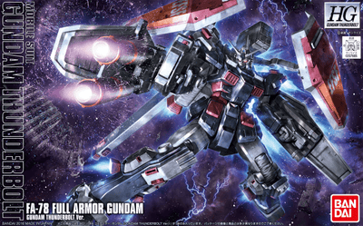 Bandai - HGTB 1/144 Full Armor Gundam (Gundam Thunderbolt Anime Color Ver) - Good Game Anime