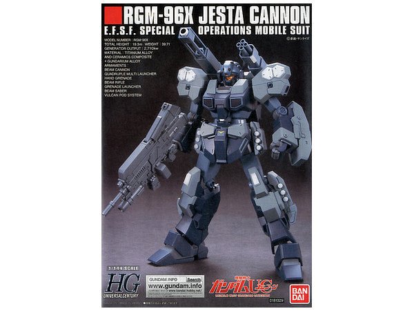 Bandai - HGUC 1/144 #152 Jesta Cannon - Good Game Anime